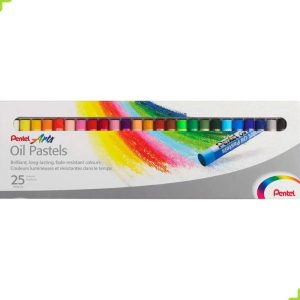 Giz Pastel Oleoso 25 Cores PHN-25 Pentel