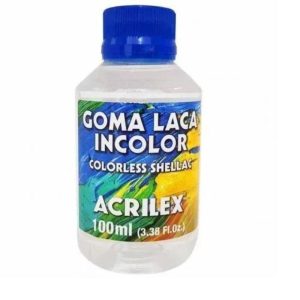 Goma Laca Incolor 100ML Ref 17110 Acrilex