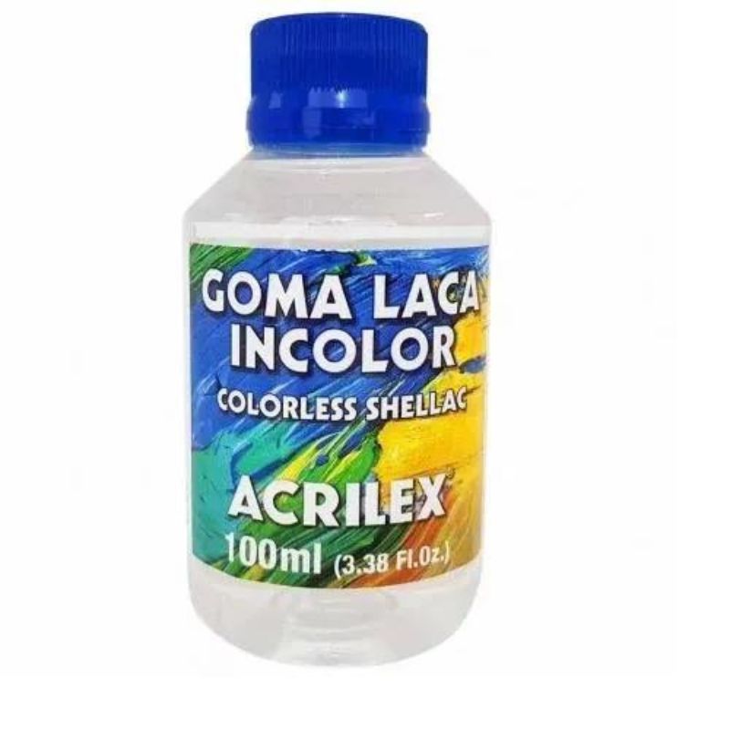 Goma Laca Incolor 100ML Ref 17110 Acrilex