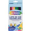 Lápis de Cor com 12 Aquarelável Acrilex