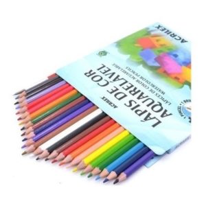 Lápis de Cor com 24 Aquarelável Acrilex