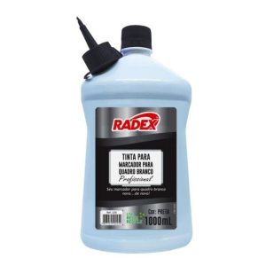Tinta Pincel Quadro Branco Preta 1000ML Radex