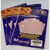 Papel Impressão Glitter 180gr A4 pct 5 folhas Off Paper Rose Gold