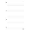 Bloco Organizer OF 50 folhas Pautado Tilibra - Imagem 2