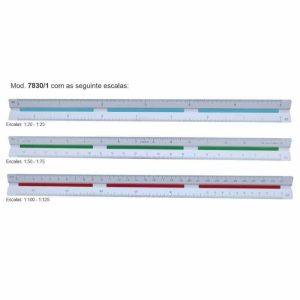 Escala Triangular 7830/1 Trident