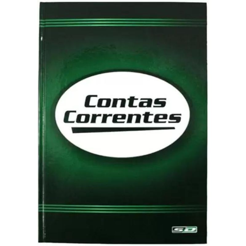 Livro Conta Corrente 1/4 100 folhas São Domingos