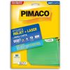Etiqueta Laser 6087 12,7x44,45 10 folhas Pimaco