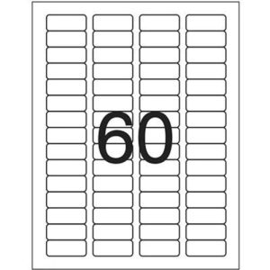 Etiqueta Laser 6089 16,93x44,45 10folhas Pimaco