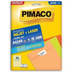 Etiqueta Laser A4248 25folhas Pimaco