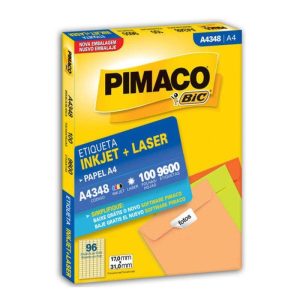 Etiqueta Laser A4348 100folhas Pimaco