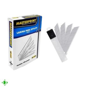 Lamina para Estilete Larga 18MM MP-452 Masterprint Unidade