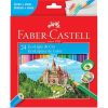 Lápis de Cor com 24 Faber Sextavado 120124