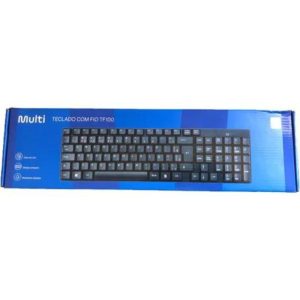 Teclado USB Slim Preto TF100 Multilaser