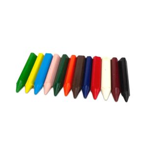 Giz Triangular Curto com 12 Ref 09412 Acrilex