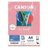 Papel Vivaldi 185g A4 25folhas Canson com 05 cores Pasteis