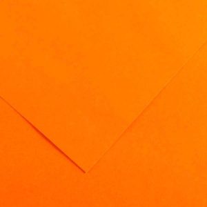 Papel Vivaldi 185gr A4 25folhas Canson Cenoura