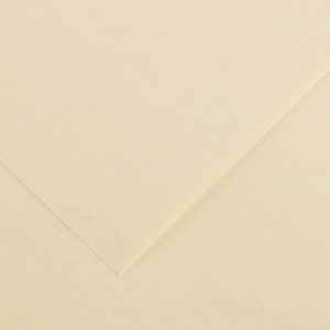 Papel Vivaldi 185gr A4 25folhas Canson Creme