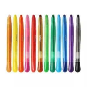 Giz de Cera Retrátil Twist Retrátil 12 Und 09010 Acrilex