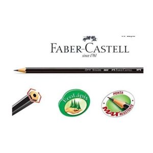Lápis Escrever Faber Ecolápis Max Sextavado c/Borracha