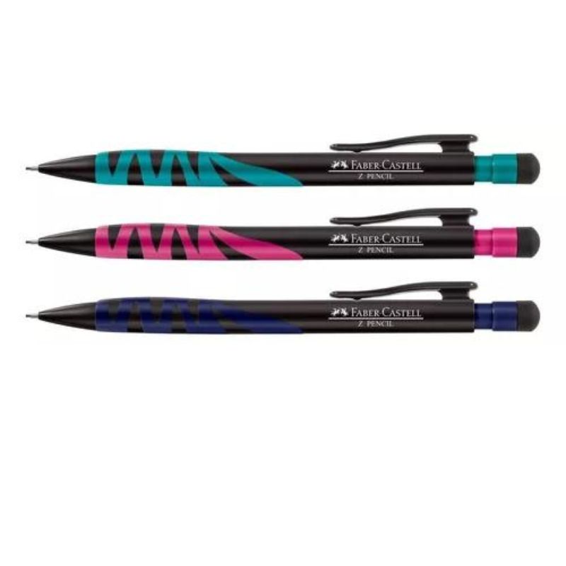 Lapiseira Faber Z-Pencil Mix 0,5MM Rosa - Imagem 2