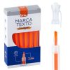 Marca Texto BRW Fluorescente Dashlight Laranja