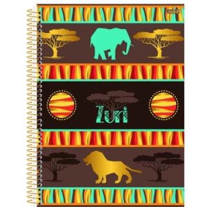 Caderneta Esp 1/8 80fls Zuri São Domingos