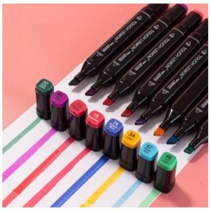 Caneta Hidrocor c/24 Touch Ponta Dupla